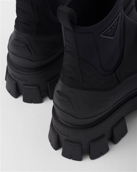 prada monolith boots ebay|monolith gabardine boots.